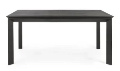 TAVOLO IN ALLUMINIO 110/160X160 ANTRACITE CX23 - KONNOR