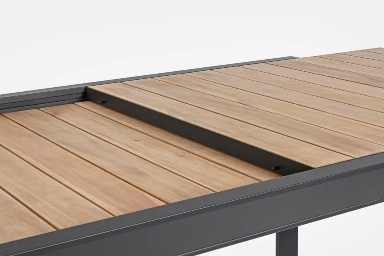 TAVOLO IN ALLUMINIO 220-340X100 ANTRACITE YK13 - BELMAR