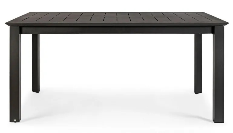 TAVOLO IN ALLUMINIO 160/240X100 ANTRACITE CX23 - KONNOR