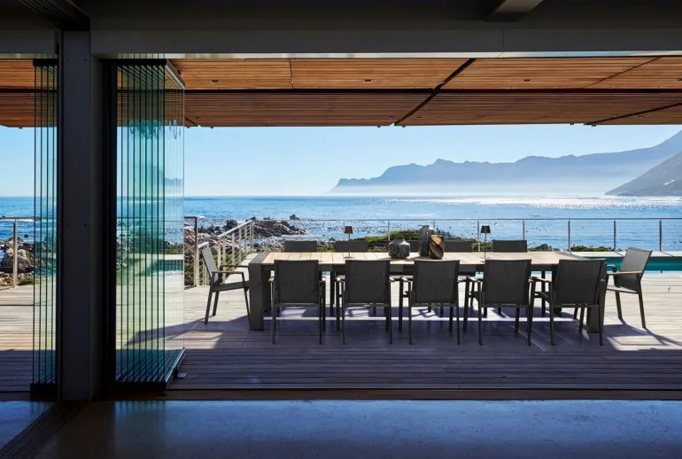 TAVOLO IN ALLUMINIO 253/319/384X110 ANTRACITE GK52 - CAMERON