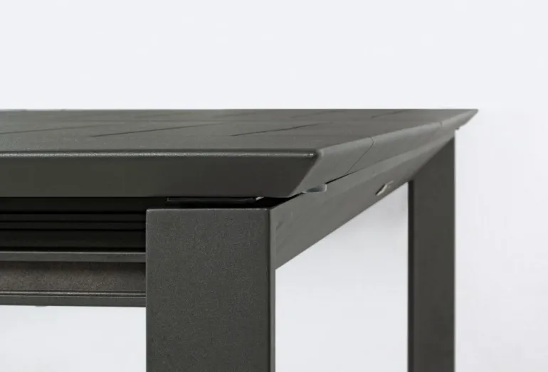 TAVOLO IN ALLUMINIO 200/300X110 ANTRACITE CX23 - KONNOR