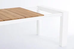 TAVOLO IN ALLUMINIO 228-294X100 BIANCO GK50 - CAMERON