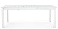 TAVOLO IN ALLUMINIO 200/300X110 BIANCO CX21-KONNOR