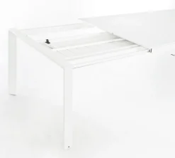 TAVOLO IN ALLUMINIO 200/300X110 BIANCO CX21-KONNOR