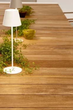 TAVOLO IN ALLUMINIO 253/319/384X110 BIANCO GK50 - CAMERON