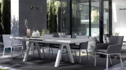 TAVOLO IN ALLUMINIO 205/265X103 LUNAR - KRION