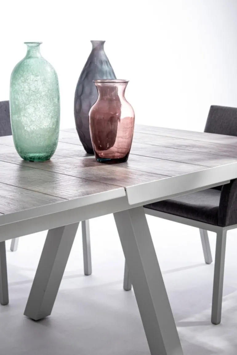 TAVOLO IN ALLUMINIO 205/265X103 LUNAR - KRION