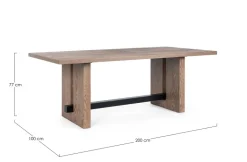 TAVOLO IN LEGNO - MONROE