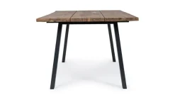 TAVOLO IN LEGNO ANTRACITE 160X90 - OSLO FSC