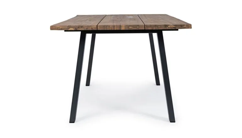 TAVOLO IN LEGNO ANTRACITE 160X90 - OSLO FSC