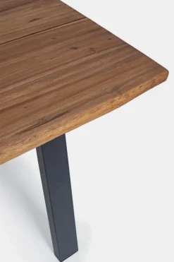 TAVOLO IN LEGNO ANTRACITE 160X90 - OSLO FSC