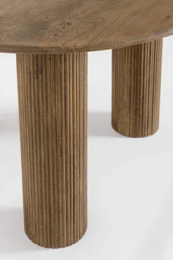 TAVOLO IN LEGNO BROWN D120 - DACCA