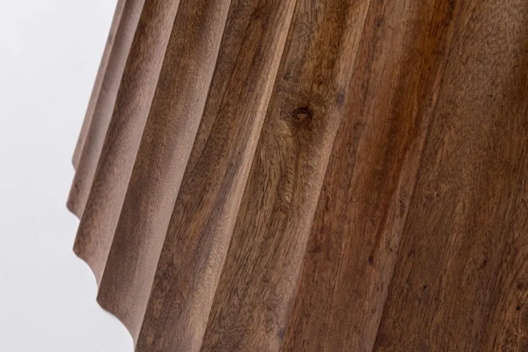 TAVOLO IN LEGNO NATURALE D120 - ORISSA