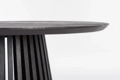 TAVOLO IN LEGNO NERO D130 - ODION