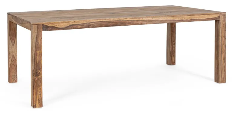 TAVOLO IN LEGNO SHEESHAM 200X100 - NARTAN