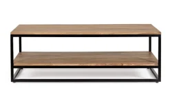 TAVOLO IN LEGNO SHEESHAM 118X60 - NARTAN