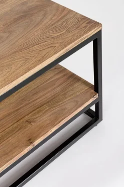 TAVOLO IN LEGNO SHEESHAM 118X60 - NARTAN