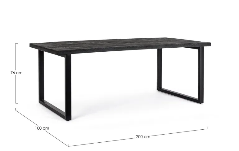 TAVOLO IN LEGNO 200X100 - HASTINGS