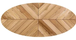 TAVOLO IN TEAK BIANCO RT01 - PALMDALE