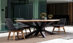 TAVOLO IN TEAK CARBON RT02 - PALMDALE