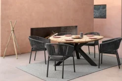 TAVOLO IN TEAK CARBON RT02 - PALMDALE