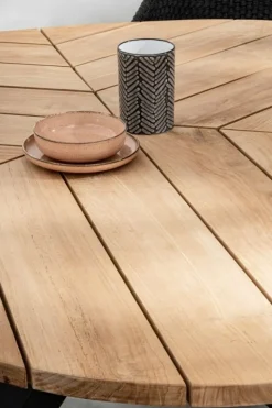 TAVOLO IN TEAK CARBON RT02 - PALMDALE