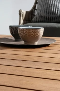 TAVOLO IN TEAK RICICLATO 180/250 - BOUNTY
