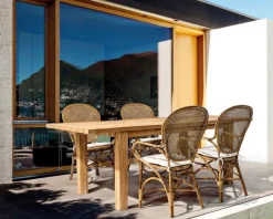 TAVOLO IN TEAK RICICLATO 160/220 - BOUNTY