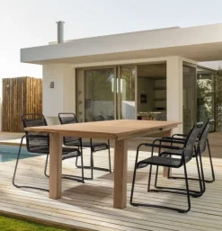 TAVOLO IN TEAK 180/240X100 - MARYLAND