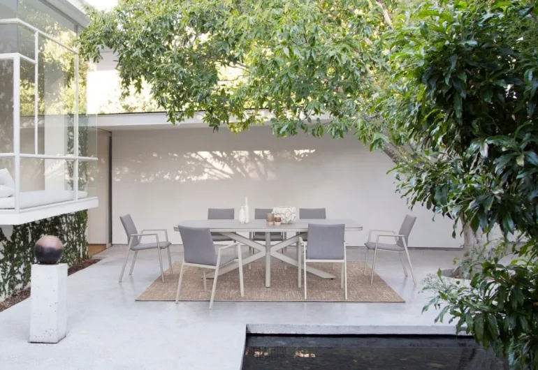 TAVOLO ISACCO 240X110 PELICAN