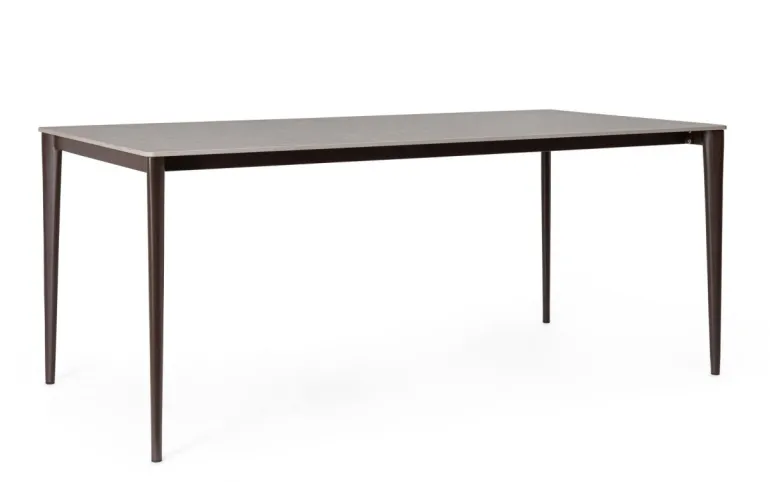 TAVOLO REIJA 180X90 RUST/GRIGIO CHIARO