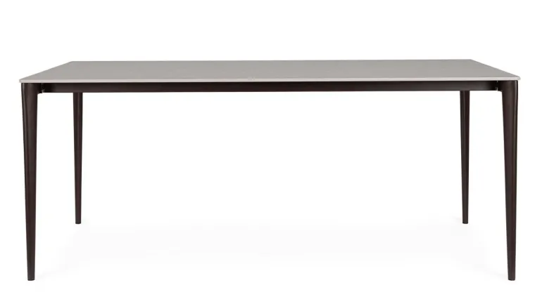 TAVOLO REIJA 180X90 RUST/GRIGIO CHIARO