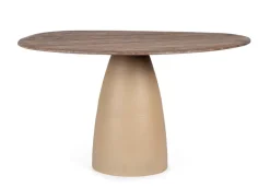 TAVOLO STANLEY TOP RUSTIC BROWN 140