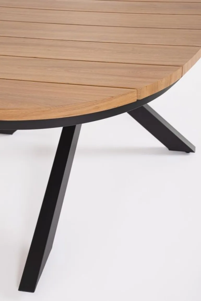 TAVOLO ZELMAR 218X115 ANTRACITE YK13