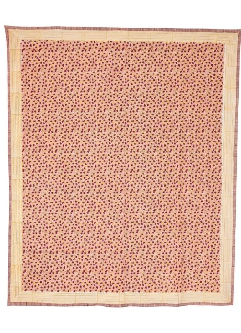 TELO COPRITUTTO CLOTHILDE ROSA 220X260