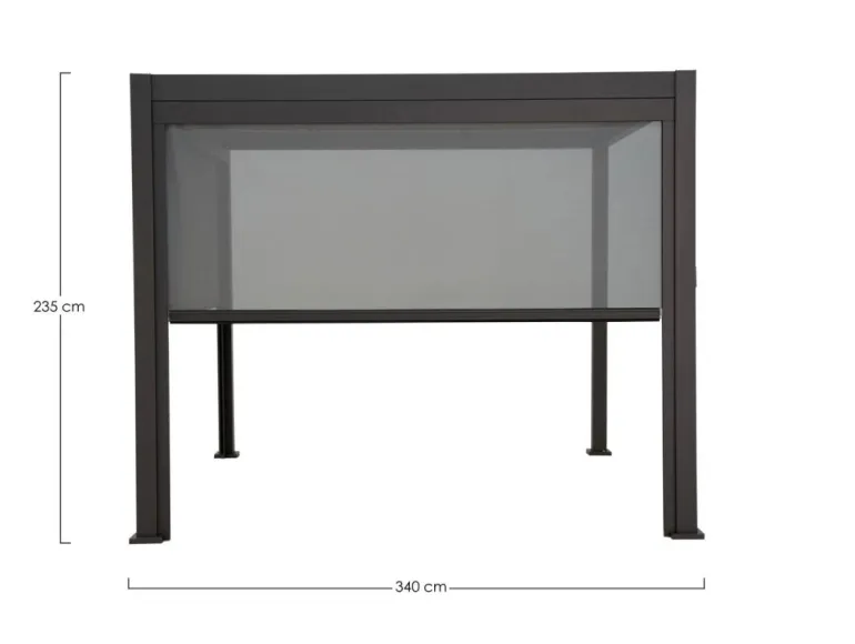 TENDA RULLO PERGOLA OCEAN LATO 3.6M ANTR