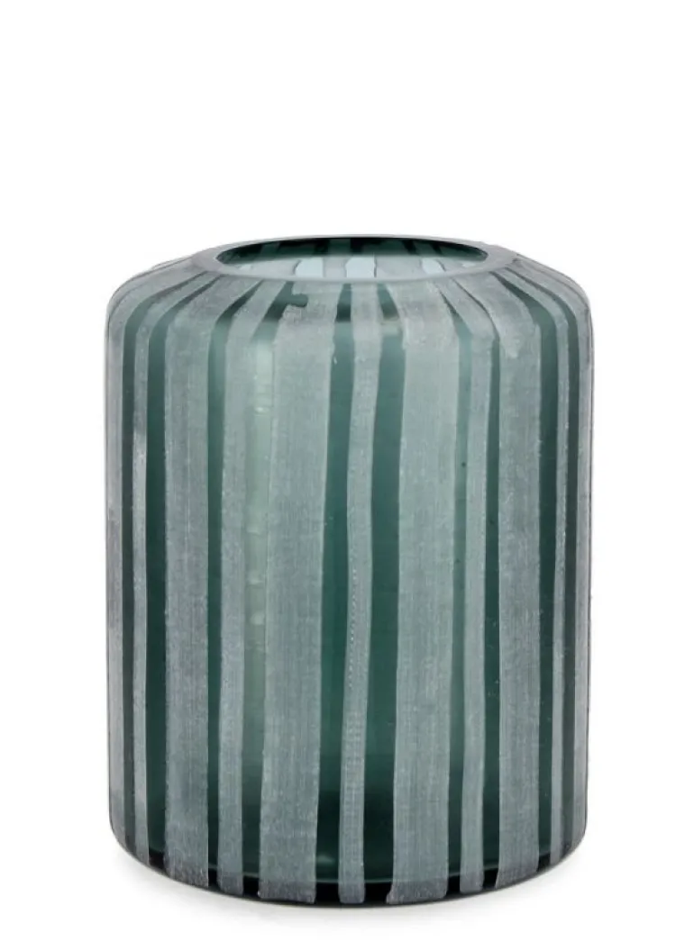 VASO ARUNI VT BLU GRIGIO H27