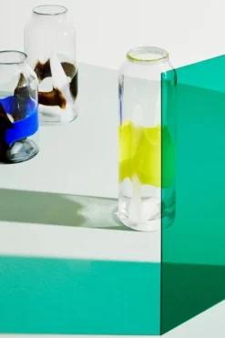 VASO ERIDANUS VT GIALLO BIANCO H36