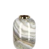VASO MARSHA TO BIANCO GRIGIO ORO H25