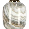 VASO MARSHA TO BIANCO GRIGIO ORO H36