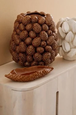 VASO PIGNA MARRONE H37,5