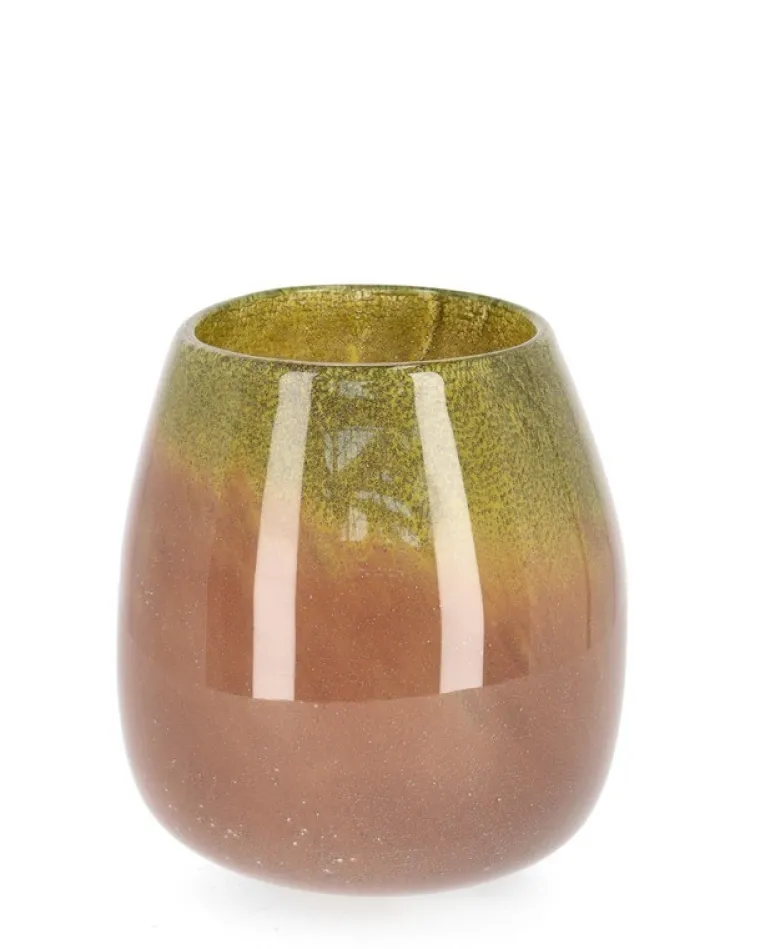 VASO VENUS BOMB VT VERDE ARANCIO H18,6