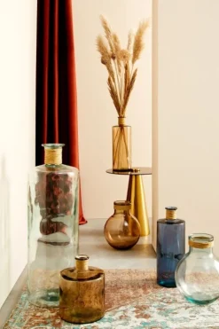 VASO VT ROTANG ROSA ANTICO H34,5