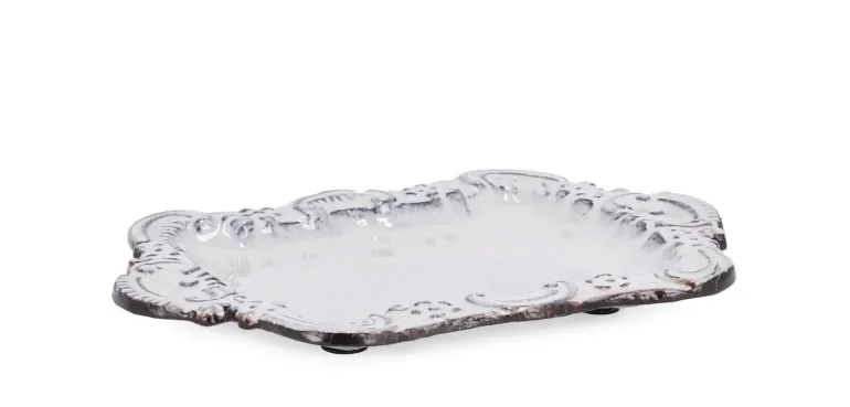 VASSOIO DEC HIKARI ANTIQUE WHI 18,5X12,5