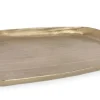 VASSOIO DECORATIVO CHISEL ORO 30X28