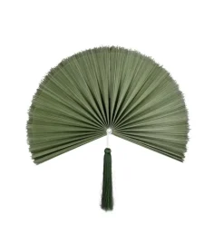 VENTAGLIO DECORATIVO NANKA VERDE 39X81