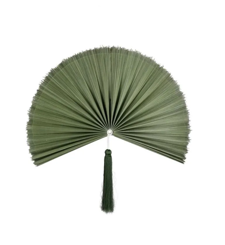 VENTAGLIO DECORATIVO NANKA VERDE 39X81